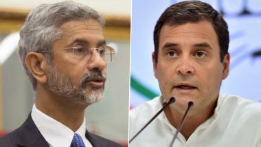 Rahul Gandhi Questions S Jaishankar's Claim That Indian Soldiers Were Armed During Galwan Face-Off, Tweets Video of Injured Jawan's Father Saying 'They Had Nothing'