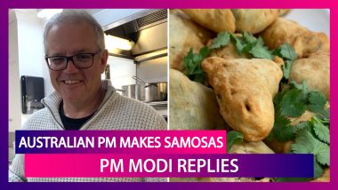 Australian PM Scott Morrison Makes Samosas, PM Modi Says, ‘Looks Delicious, Will Enjoy Together’