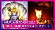 Nirjala Ekadashi 2020: Date, Significance And Puja Vidhi Of The Strict Fast Observed By Hindus