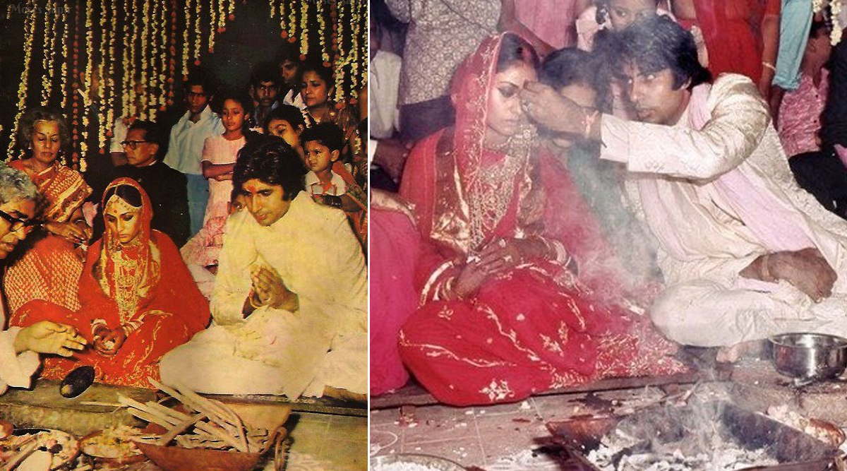 Джая Бхадури и Амитабх Баччан свадьба