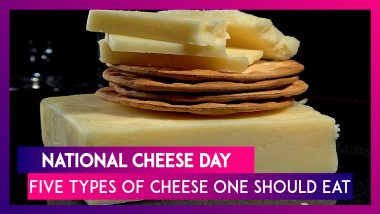National Cheese Day (USA) 2020: Five Types of This Dairy Product That One Should Eat!