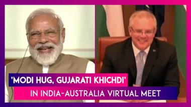 ‘Modi Hug, Gujarati Khichdi, Hologram’ In Australia PM Scott Morrison’s Virtual Meet With PM Modi