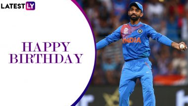 Ajinkya Rahane Birthday Special: Did You Know 'Jinx' Has Picked One Wicket in IPL And That Too for Mumbai Indians?