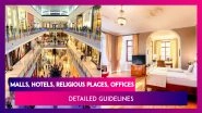 Unlock 1: Centre Lists Detailed Rules For Malls, Hotels, Religious Places, Offices Set To Reopen