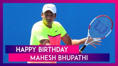 Happy Birthday Mahesh Bhupathi: Facts to Know About the Indian Tennis Legend