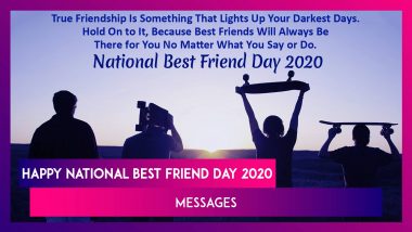 Happy National Best Friend Day 2020 Quotes, Messages & Wishes to Send to Your Best Pal!