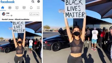 Kendall Jenner's Picture with Black Lives Matter Placard Is Photoshopped! 'I Did NOT Post This', Super Model Clears the Air, Days After The Heartfelt Post 'Acknowledging her White Privilege'