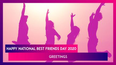 National Best Friend Day 2020 Wishes: WhatsApp Stickers, GIF Greetings To Send To Your Best Friends