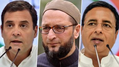 India-China Standoff in Ladakh: Questions Asked by Opposition Leaders Including Rahul Gandhi, Asaduddin Owaisi, Attacking Modi Govt’s Silence on the Issue