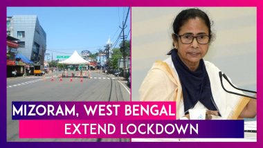 Mizoram Returns To Total Lockdown For 2 Weeks From June 9, West Bengal Extends Lockdown Till June 30