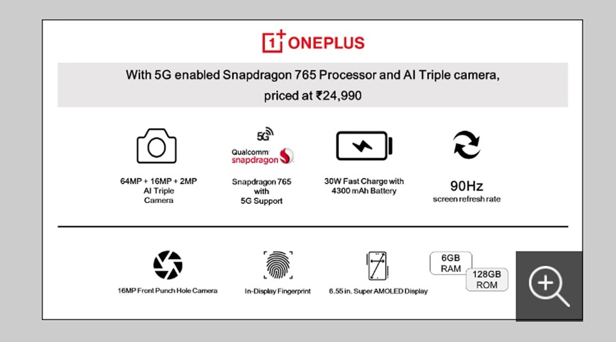 OnePlus Z mid-range smartphone specifications leaked
