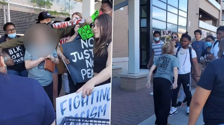 Viral Video of White Lawyer Spitting on a Black Teen After Blocking Black Lives Matter Protests