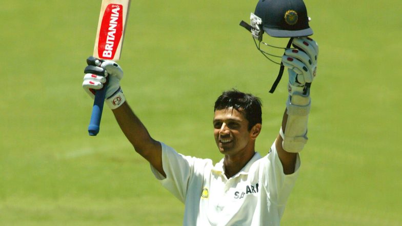 Rahul Dravid’s Memorable 233-Run Knock Ranked 3rd Amongst Best Test Innings Played in Australia Since 2000