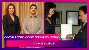 Cynthia Ritchie Accuses PPP’s Rehman Malik, Yusuf Raza Gilani Of Rape & Assault; Who Is She?