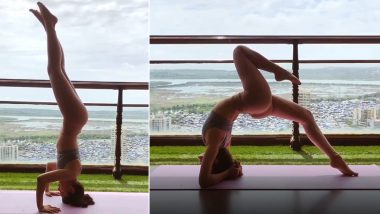Alaya F Pulls Off a Difficult Yoga Step As She Masters It Just by Practising (Watch Video)