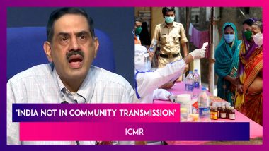 ‘India Not In Community Transmission’ Says ICMR’s Dr Balram Bhargava Amid Rising COVID-19 Cases