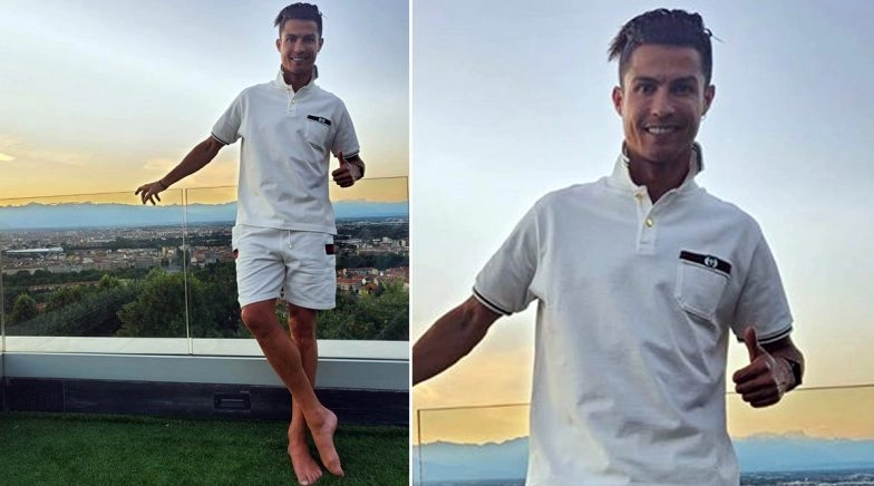 Cristiano Ronaldo Enjoys Beautiful Sunset in Turin Ahead of Juventus’ Serie A Clash With Lecce 