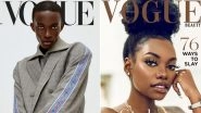 TikTok&rsquo;s #VogueChallenge Is Breaking Norms With Black People Gracing the Cover of Eminent Fashion Magazine in Large Numbers, View Beautiful Pics