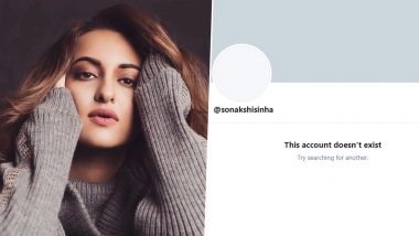 Sonakshi Sinha Quits Twitter and Disables the Comments Section of Her Instagram Account After the Nepotism Debate Online (View Post)