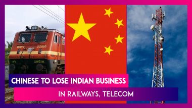 Chinese Firms To Lose Business From India In Railways, Telecom Post Violent Face-Off In Ladakh