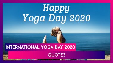 International Yoga Day 2020 Quotes, Inspirational Sayings & WhatsApp Messages to Share on June 21