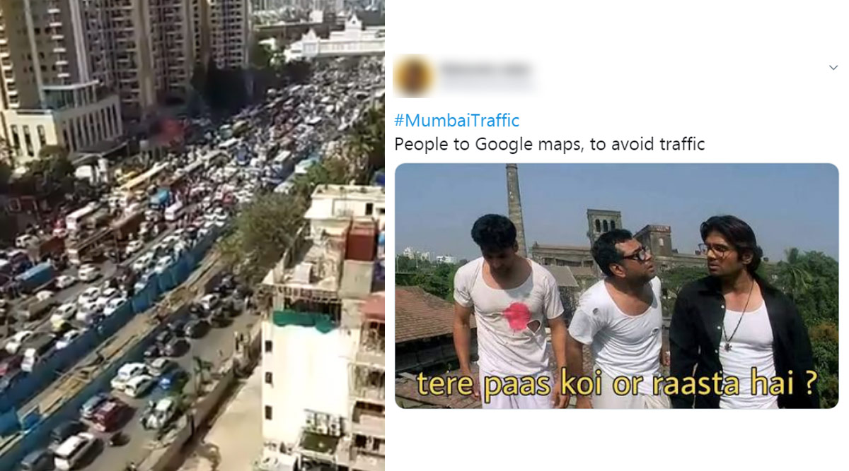 MumbaiTraffic Funny Memes and Jokes Trend Online: Mumbaikars Flood Twitter  Timeline With Videos of Traffic Jams Across the City As Cops Enforce 2 Km  Rule | 👍 LatestLY