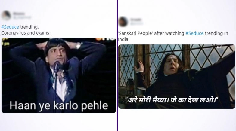 'Seduce' Trends on Twitter! From Sharing Seductive Pics to Funny Memes, Netizens Play Along