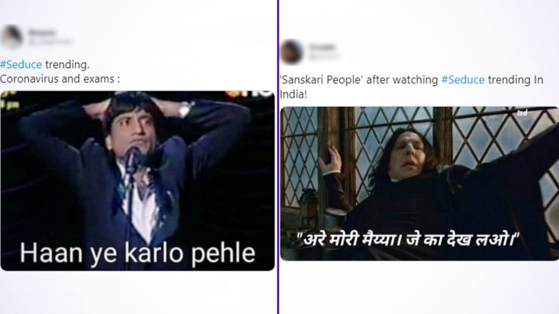 'Seduce' Trends on Twitter! From Sharing Seductive Pics to Funny Memes, Netizens Play Along Having No Clue Exactly Why Is This Word Going Viral