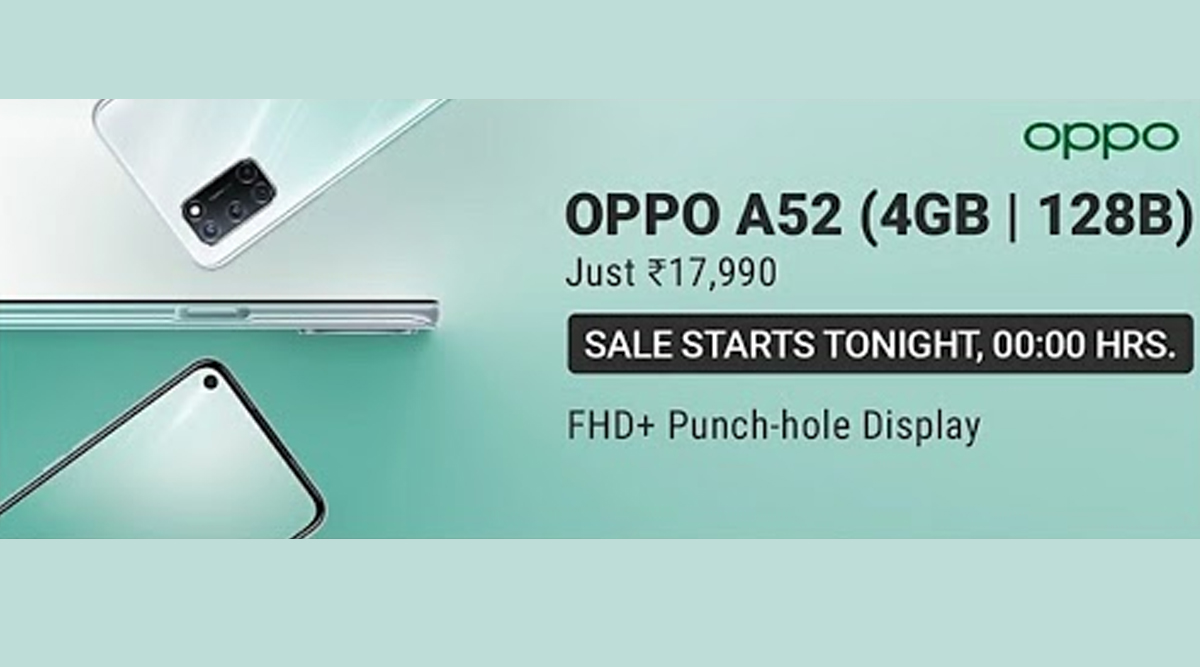 oppo a52 price on flipkart