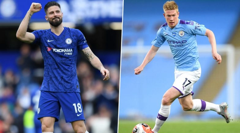 Chelsea vs Manchester City, EPL 2019–20: Olivier Giroud, Kevin De Bruyne and Other Players to Watch