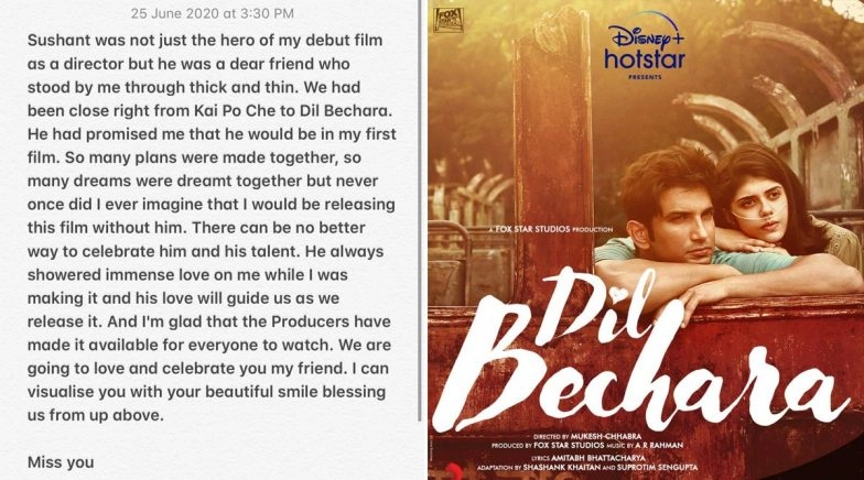 Read Mukesh Chhabra's Statement on Dil Bechara's OTT Release