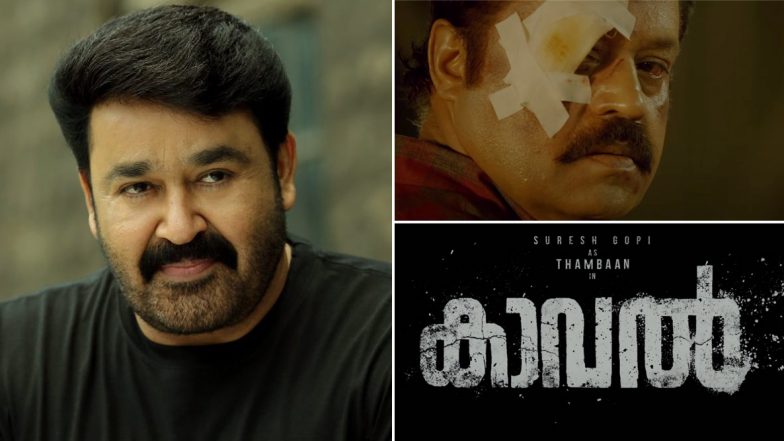 Mohanlal Unveils Kaaval Teaser On Suresh Gopi’s 62nd Birthday! (Watch Video)