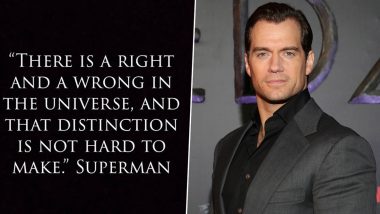 Henry Cavill Quotes Superman To Show his Support for #BlackOutTuesday Movement