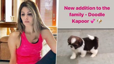 Riddhima Kapoor Introduces New Family Member, ‘Doodle Kapoor’