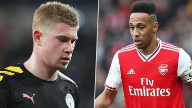 Arsenal vs Manchester City, FA Cup 2019-20: Kevin De Bruyne, Pierre-Emerick Aubameyang And Other Players to Watch Out for Ahead of Semi-Final Clash