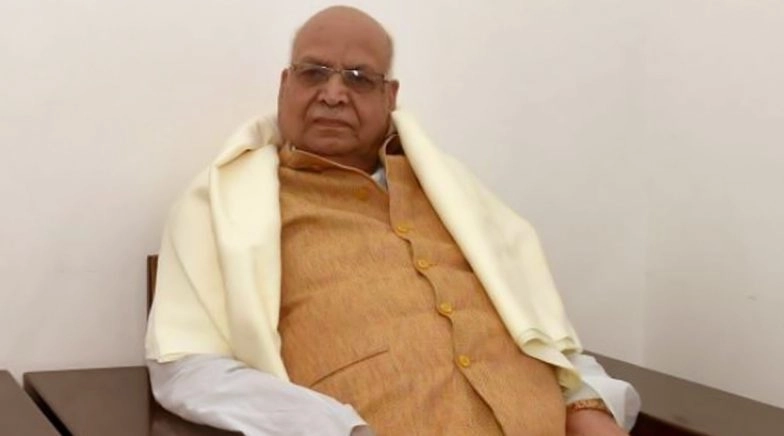 Madhya Pradesh Governor Lalji Tandon Dies