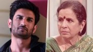 Sushant Singh Rajput Death: Actor&rsquo;s Pavitra Rishta Co-Star Usha Nadkarni Reacts to His Suicide