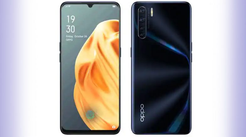 Oppo F15 Blazing Blue Colour Variant Teased Online
