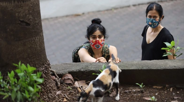 Adah Sharma Shares an Important Message While Feeding Homeless Cats in the Times of COIVD-19 
