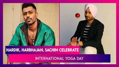 International Yoga Day 2020: Hardik Pandya, Harbhajan Singh And Sachin Tendulkar Share Videos & Pics