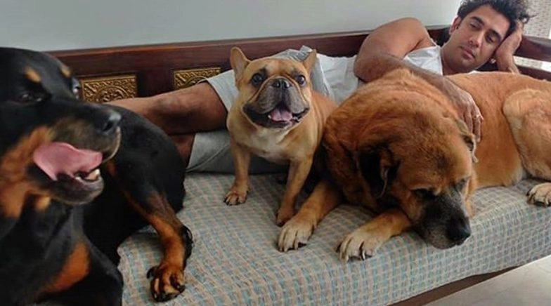 Amit Sadh Spends His 37th Birthday with His Three Pet Dogs (View Pic)