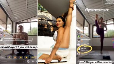 Aashka Goradia Receives Lewd Comments On Instagram Live Yoga Videos, Meghna Naidu, Shveta Salve, Narayani Shastri Step Up To Shut Them Down (View Pics)