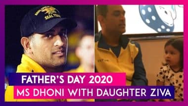 Father's Day 2020: 10 Videos of MS Dhoni With Daughter Ziva That Show CSK Captain Is Daddy Cool