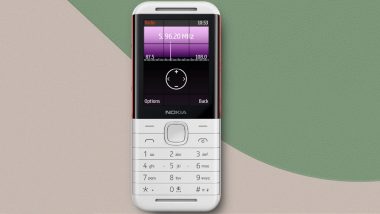 Nokia 5310 Feature Phone With MediaTek MT6260A SoC Launched in India at Rs 3,399; to Go on Sale From June 23