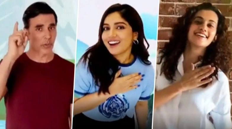 Dhakk Dhakk Dharti: Akshay, Bhumi, Taapsee Join Hands For A Greener World 