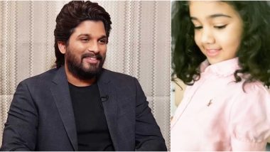 Allu Arjun and His Daughter Arha Have the Cutest Exchange After He Asks Her If She'll Marry a Man of His Choice for the 374th Time! (Watch Video)