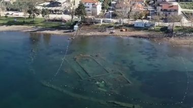 Ancient Church Hidden in Turkey Lake For 1,600 Years Becomes Visible Due to Reduced Pollution in Coronavirus Lockdown (Watch Video)
