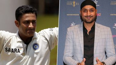 Harbhajan Singh Hails Anil Kumble As the Greatest Cricketer Ever to Have Played for India