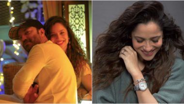 Are Ankita Lokhande and Vicky Jain Engaged? Baaghi 3 Actress Sparks Speculations After Instagram Posts Show Her Sporting a Rock on Her Finger