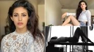 Amyra Dastur Looks Hotter Than Ever in a White Embroidered Crop Top and Denim Hot Pants in This Latest Lockdown Photoshoot!